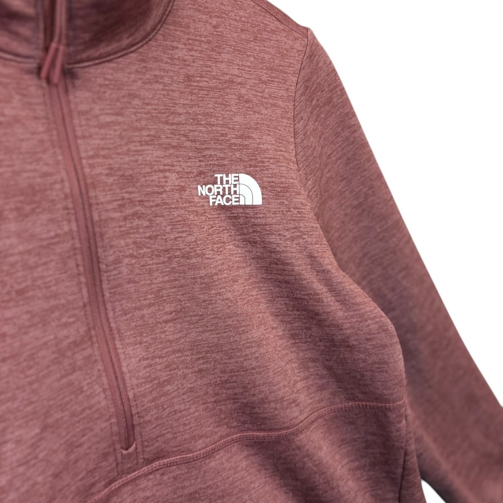 The North Face Womens Canyonlands Quarter Zip Pullover M Rose‎ Heather Outdoor - Picture 6 of 10